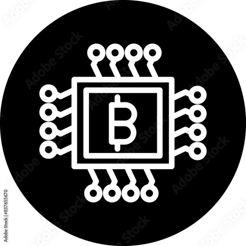 Mining Farm Icon Style