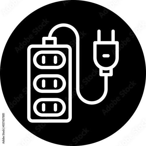 Extension Cord Icon Style