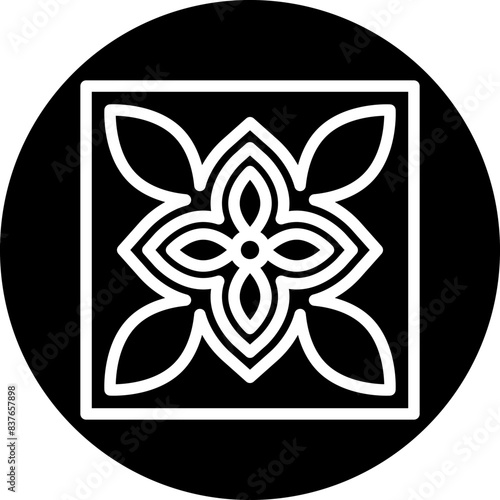 Floor Tiles Icon Style