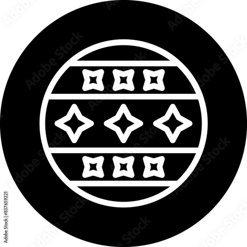 Circus Ball Icon Style