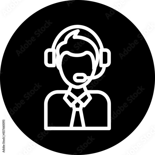 Customer Service Icon Style