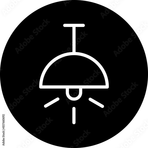 Pendant Light Icon Style