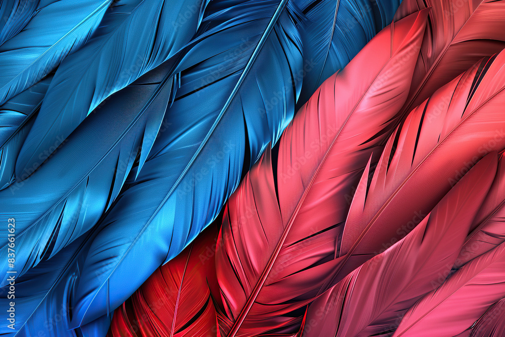 Generative ai on theme of beautiful texture bird feather for design natural abstract background Generative ai on theme of beautiful texture bird feather for design natural abstract background