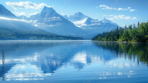 Lake with Mountain Views  © avivmuzi
