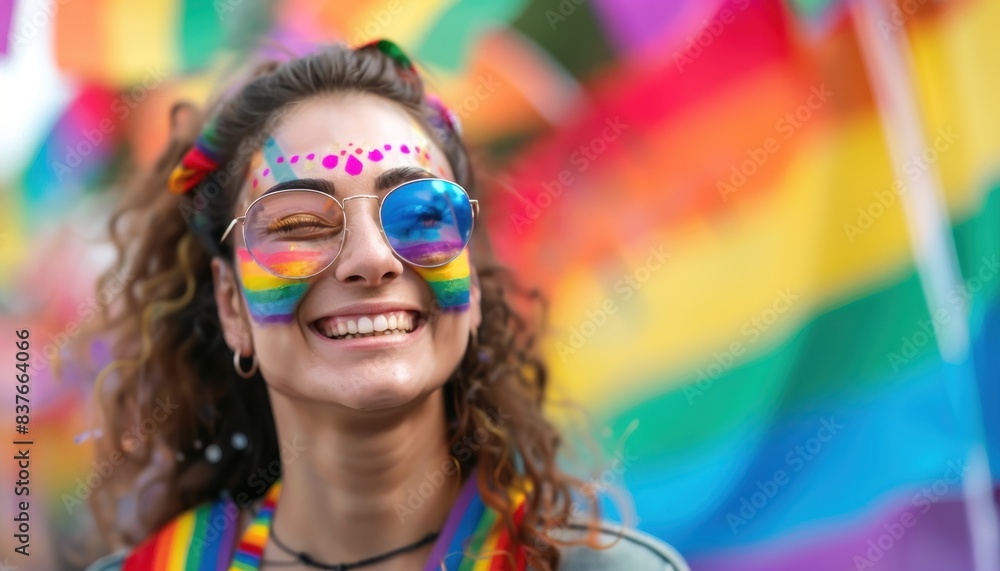 Pride Joy Womans Portrait Pride Joy Womans Portrait