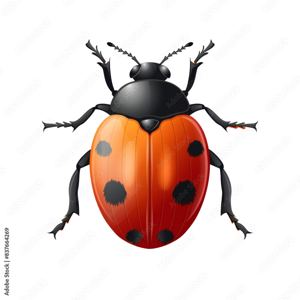 A bug or error icon on a transparent background for accurate di-cut purposes. A bug or error icon on a transparent background for accurate di-cut purposes.
