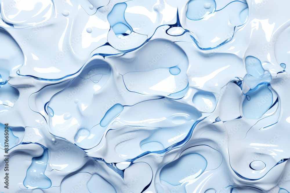 Abstract Azure Water Swirling and Rippling in a Pool of Tranquility Abstract Azure Water Swirling and Rippling in a Pool of Tranquility