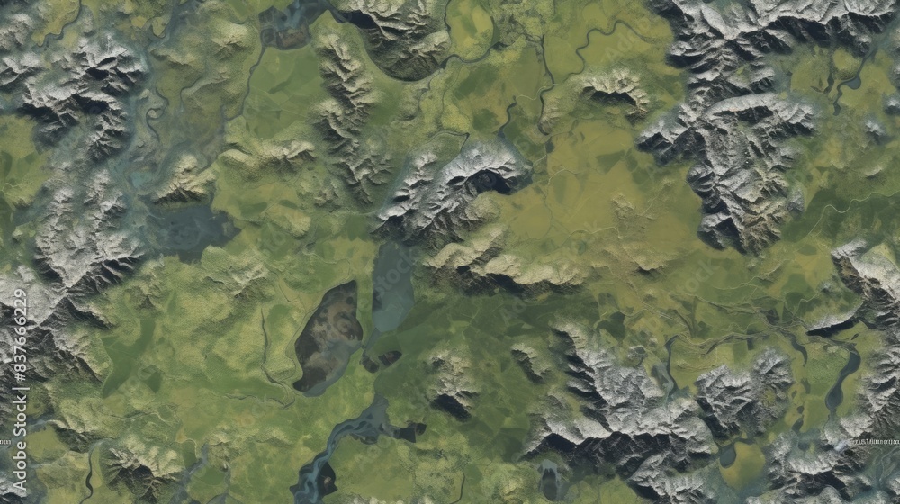 Terrain seamless texture map pattern Terrain seamless texture map pattern