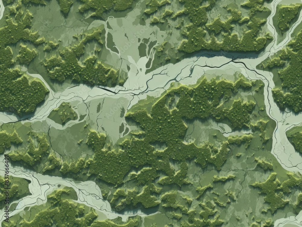 Terrain seamless texture map pattern Terrain seamless texture map pattern