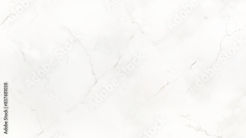 Minimalistic and Realistic White Marble Texture Captured with Wide-Angle Lens, Showcasing the Grandeur and Scale of the Stone in Bright Light for a Refreshing and Modern Widescreen Desktop Wallpaper