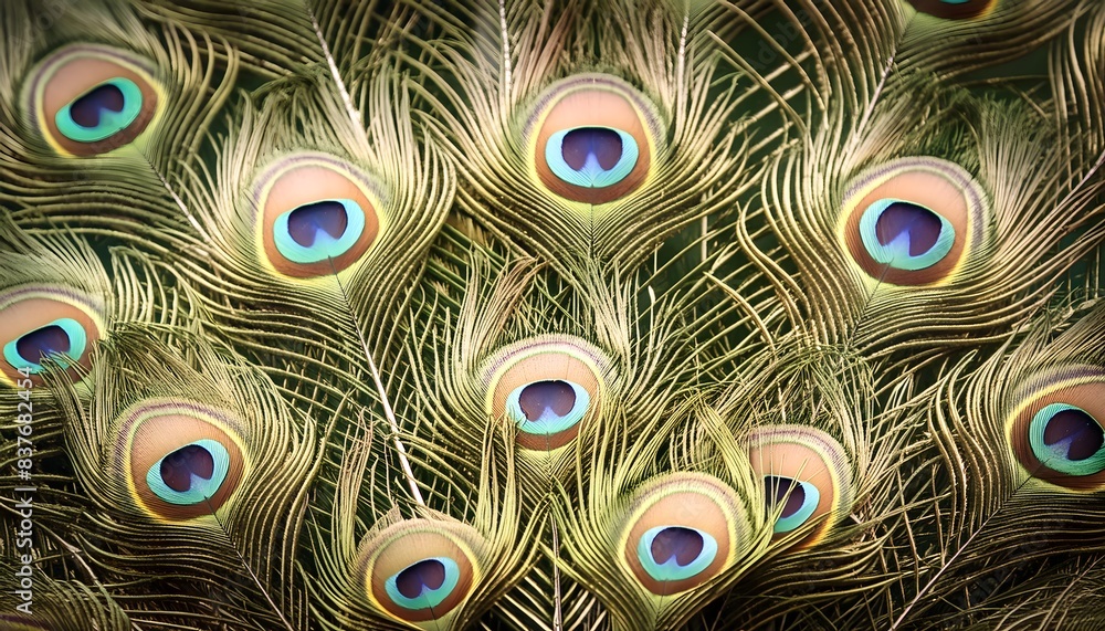 Obraz premium A Beautiful Peacock | Peacock Feather | Peafowl 