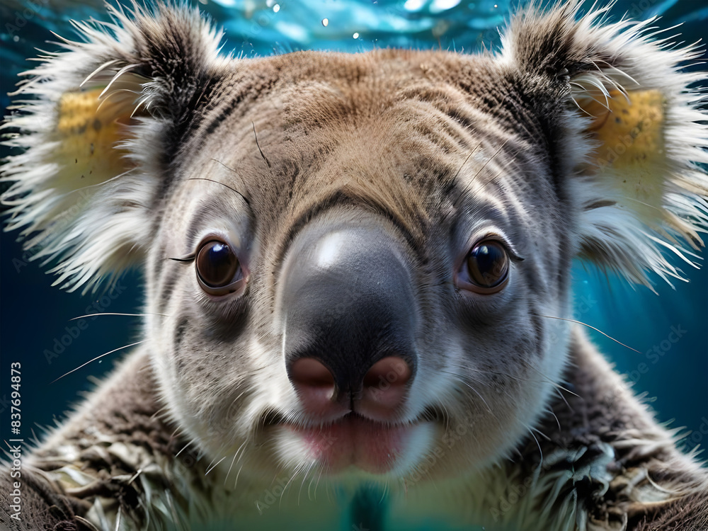 Fototapeta premium portrait of a koala