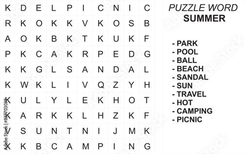 word riddle about summer