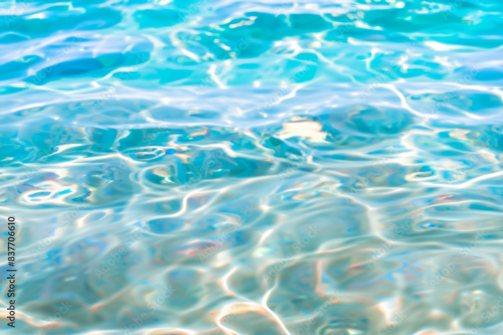 Abstract blur light on sea and ocean Abstract blur light on sea and ocean