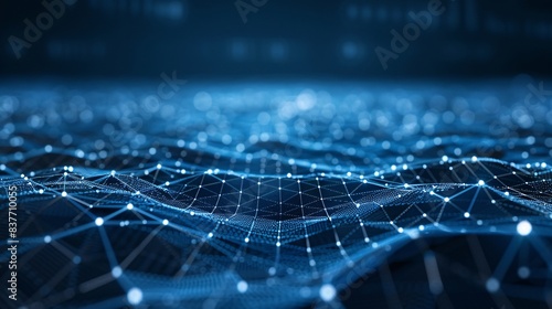 Future Technology Abstract Background Generation AI