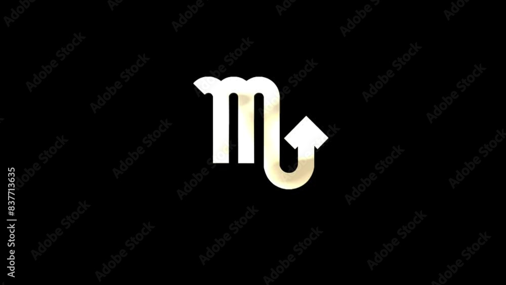 Scorpio zodiac sign with white particles and alpha channel, zodiac signs and astrology Scorpio zodiac sign with white particles and alpha channel, zodiac signs and astrology
