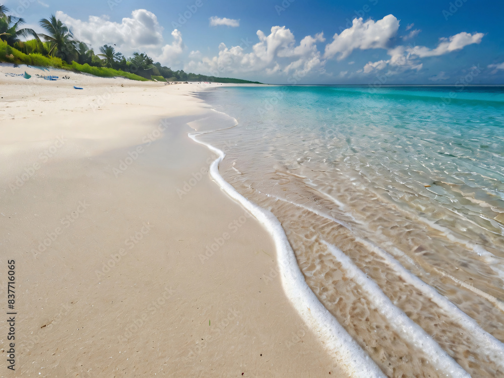 Obraz premium white sand