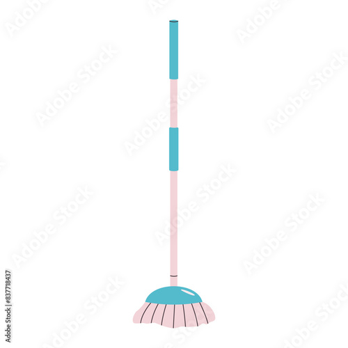 Floor mop illustration