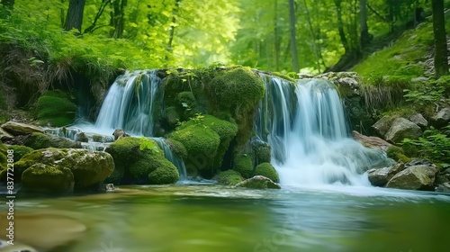 waterfall in the forest