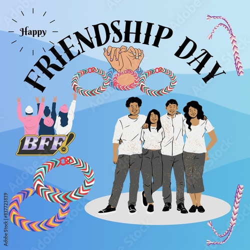 its Happy International Friendship Day photo