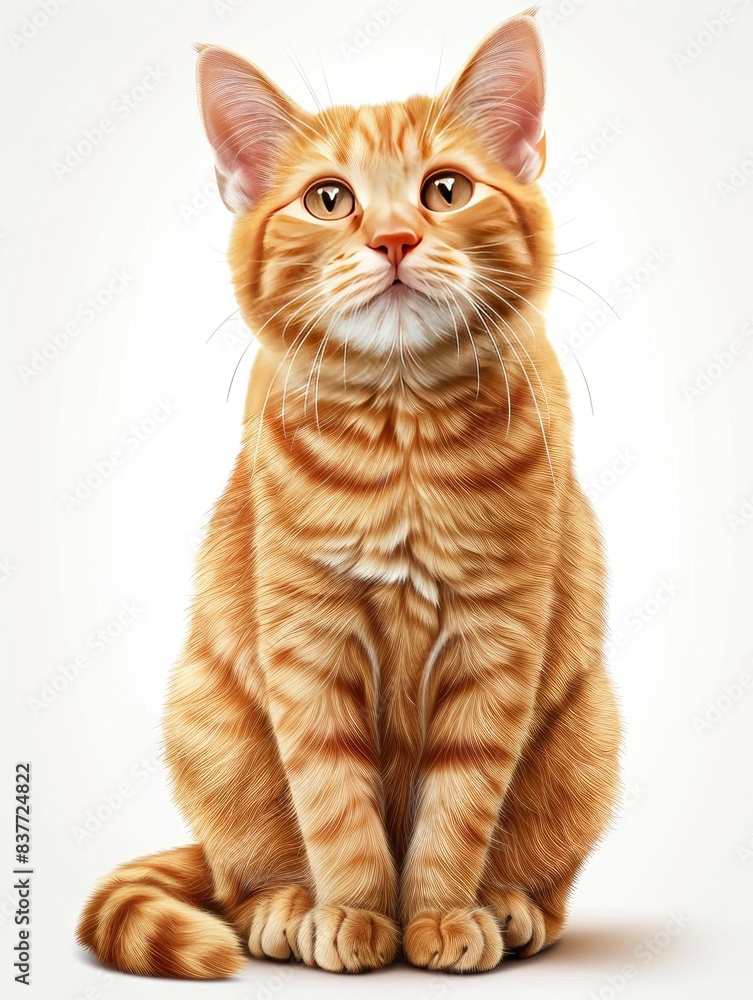 International cat day Poster design background - generative ai International cat day Poster design background - generative ai
