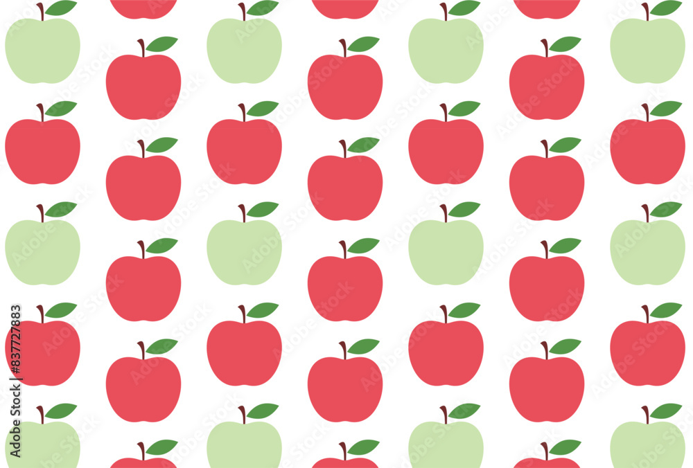 seamless pattern with red and green apples for banners, cards, flyers, social media wallpapers, etc. seamless pattern with red and green apples for banners, cards, flyers, social media wallpapers, etc.