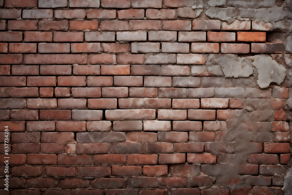 Naklejka premium texture brick wall background