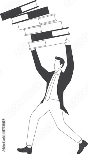 Businessman Information overload, Addict, Addiction, Brainstorming, Brand Name Smart Phone, Breaking, Business