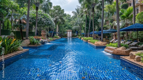 Water in Resort Swimming Pool 