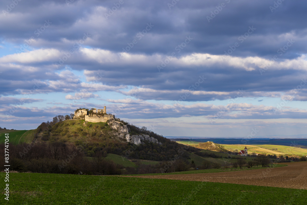 Falkenstein ruins, Lower Austria, Austria Falkenstein ruins, Lower Austria, Austria