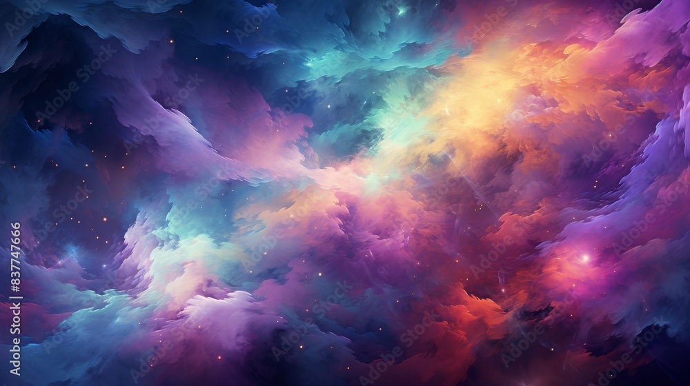 Nebula Glow Subtle Abstract Art Nebula Glow Subtle Abstract Art