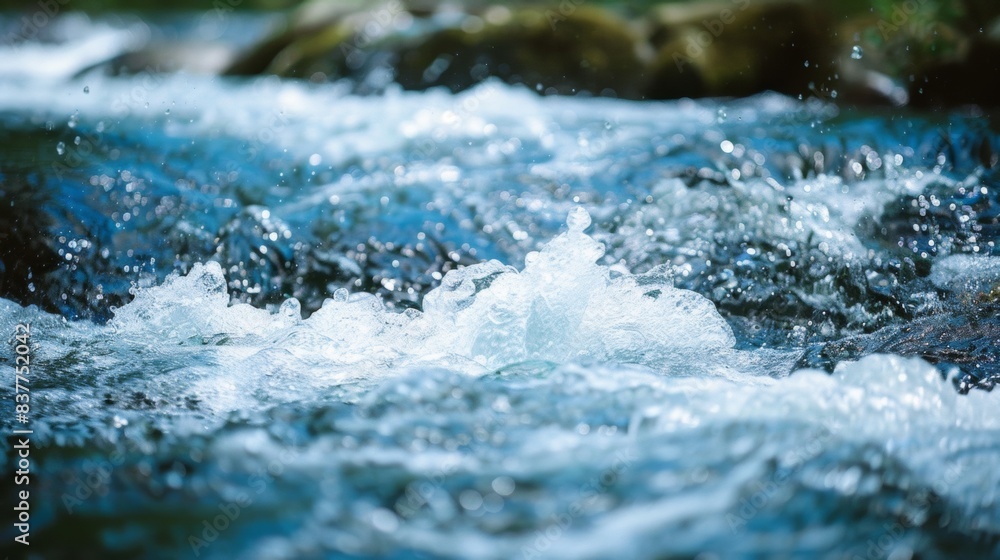 Water Waves in River Water Waves in River