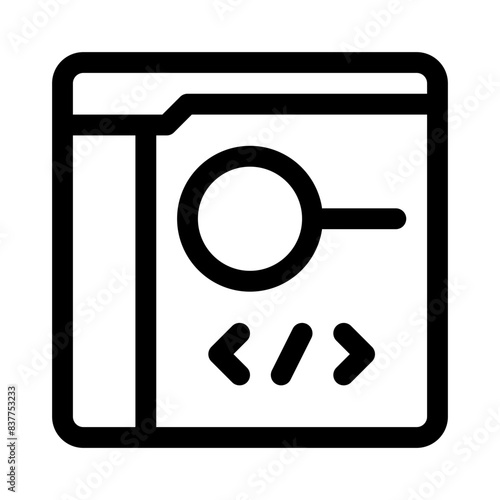 backend line icon