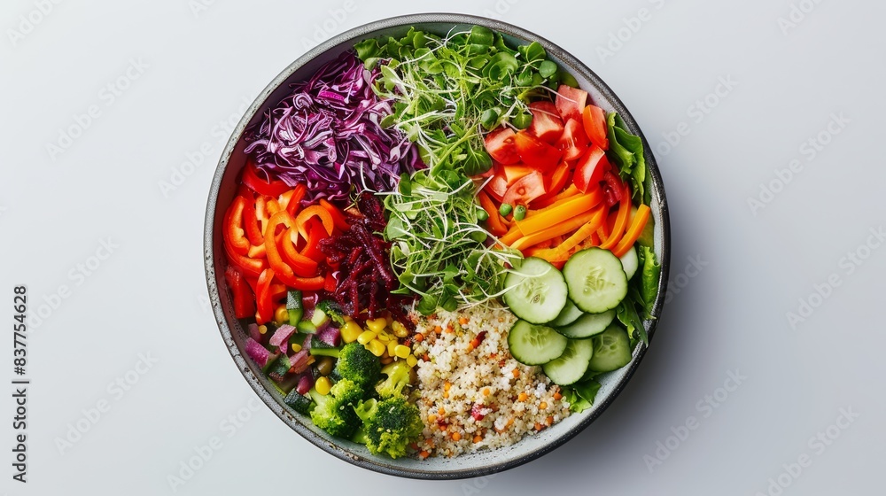 Healthy Salad Bowl. Ideal for healthy eating promotion, food blogs, menus, magazines and restaurants Healthy Salad Bowl. Ideal for healthy eating promotion, food blogs, menus, magazines and restaurants