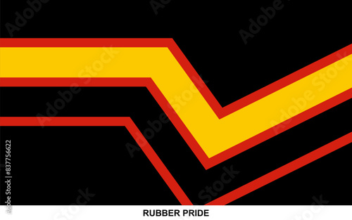 Flag of RUBBER PRIDE, RUBBER PRIDE flag