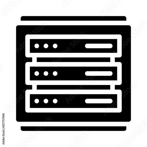 database glyph icon