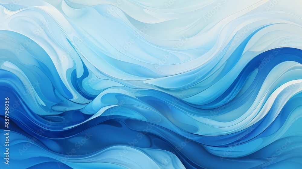 Oceanic Elegance Fluid Wave Background Design Oceanic Elegance Fluid Wave Background Design