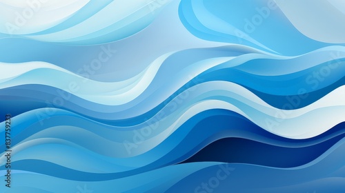 Fluid Fantasy Ocean-Inspired Wave Patterns