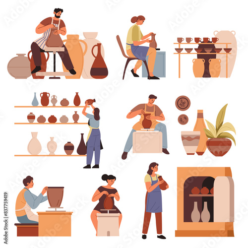 Pottery Makers and Their Crafts