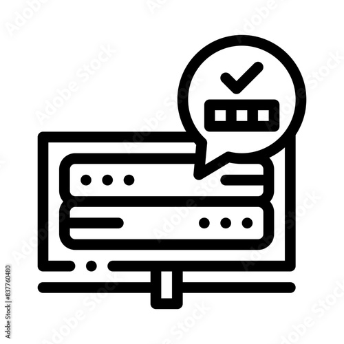 availability line icon