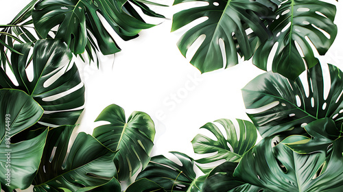 Monstera, a plant with beautiful foliage, suitable for decorating the house to make it lively