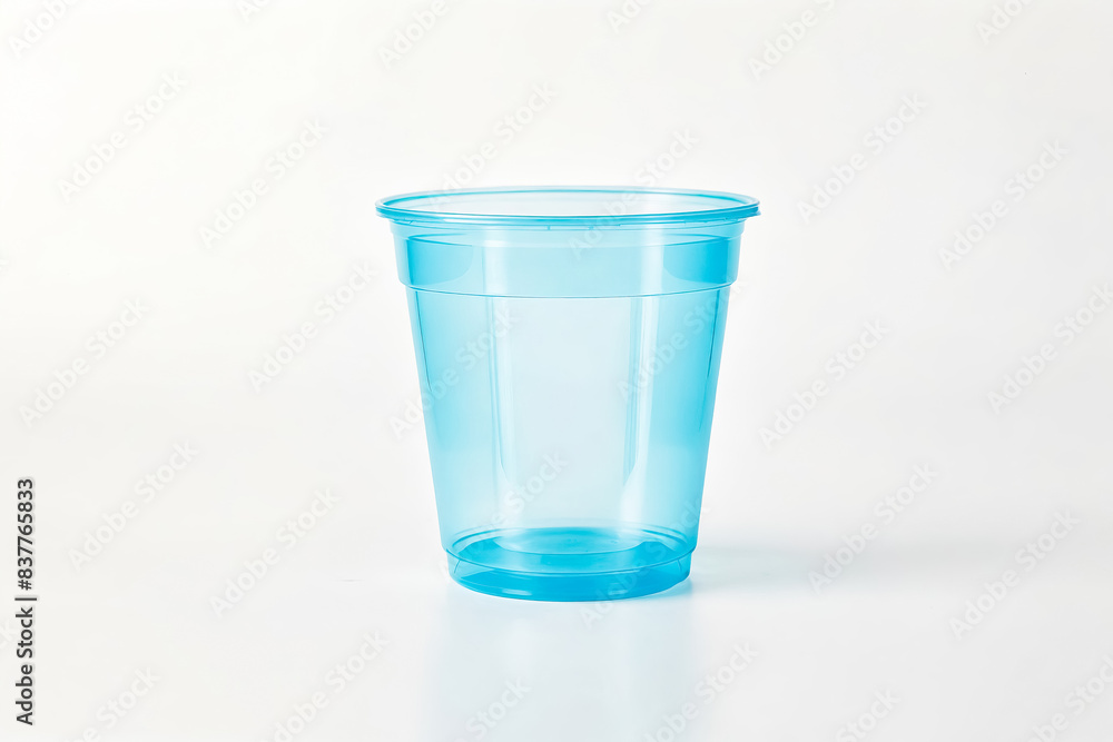 Clear Blue Plastic Cup Clear Blue Plastic Cup