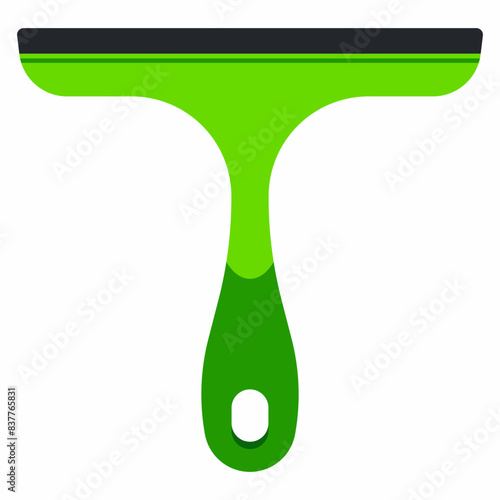 Window squeegee vector cartoon illustration isolated on a white background.