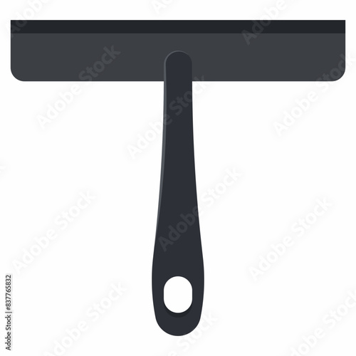 Bathroom squeegee vector cartoon illustration isolated on a white background.