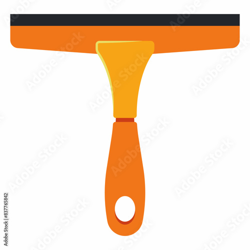 Wallpaper Mural Shower squeegee vector cartoon illustration isolated on a white background Torontodigital.ca