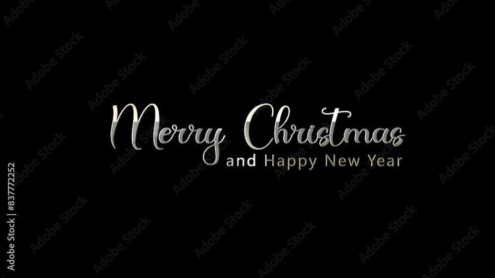 Merry Christmas and Happy New Year greeting banner Merry Christmas and Happy New Year greeting banner