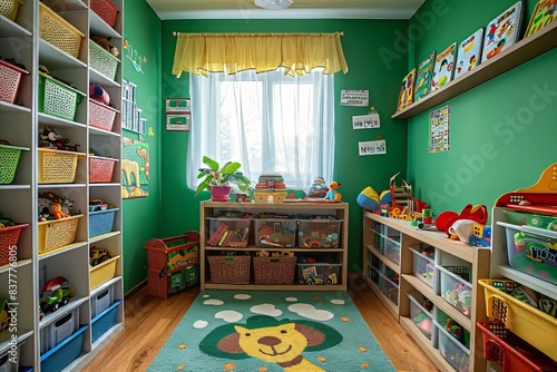 Green Kids Playroom