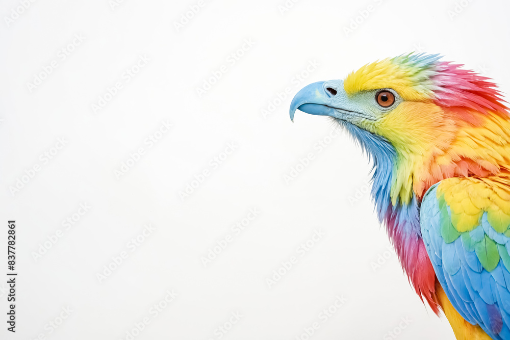 Fototapeta premium Rainbow Eagle Close Up