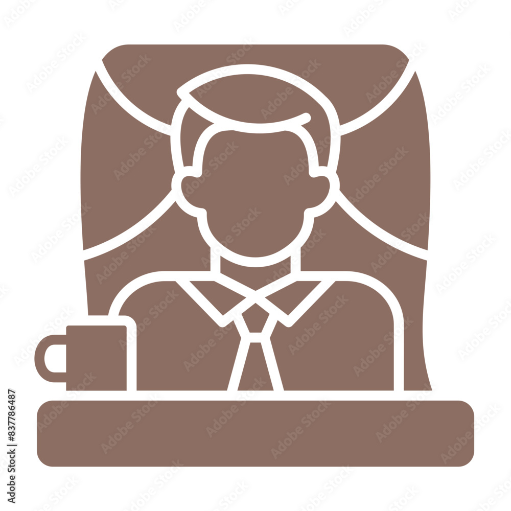 Obraz premium Boss Icon