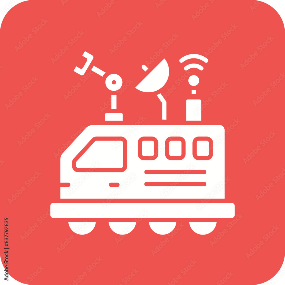 Space Rover Icon Space Rover Icon
